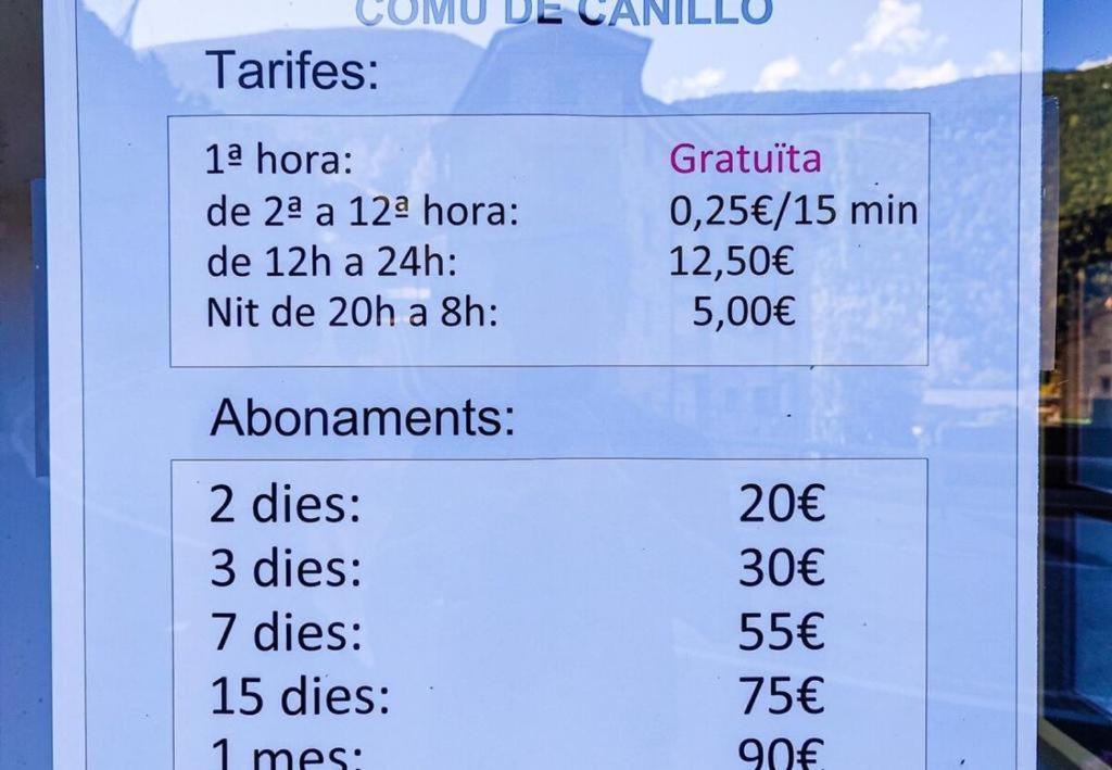 Estudio Encantador En El Rio - 2Camas Dobles Smarttv Y Wifi Canillo Zewnętrze zdjęcie